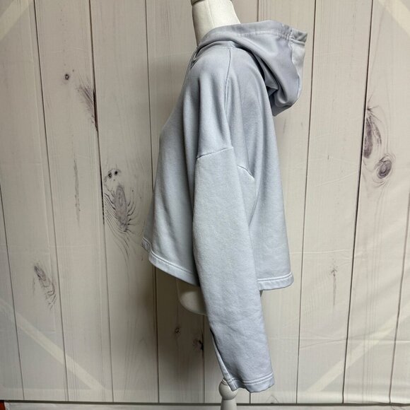 North Face Women’s Horizon Performance Fleece Hoodie Cropped Size Large NF0A8750 - Picture 3 of 11